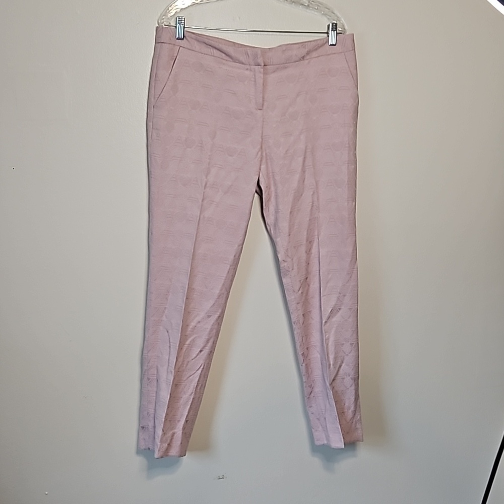 Amanda & Chelsea Pink Ankle Pants Size 14